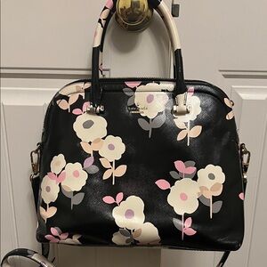 Kate Spade Black Floral Women's Bag